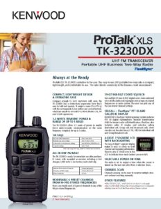 TK-3230DX specsheet 2017